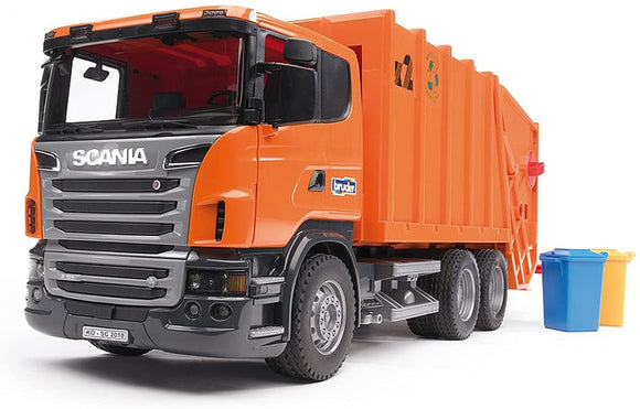 BRUDER 3560 Scania R-Series Bin Lorry Refuse Truck