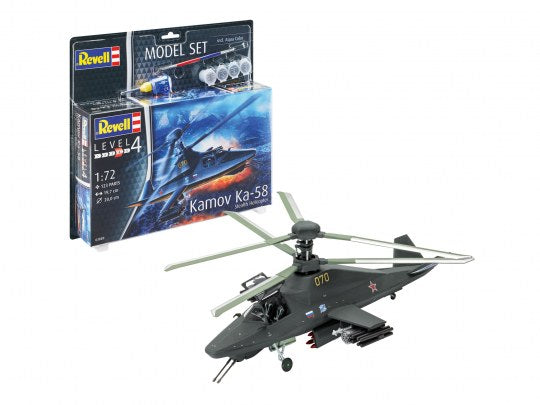 Revell 63889 Model Set - Kamov Ka-58 Stealth Helicopter