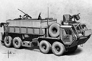 ITALERI 6510 HEMITT GUN TRUCK 1/35 SCALE