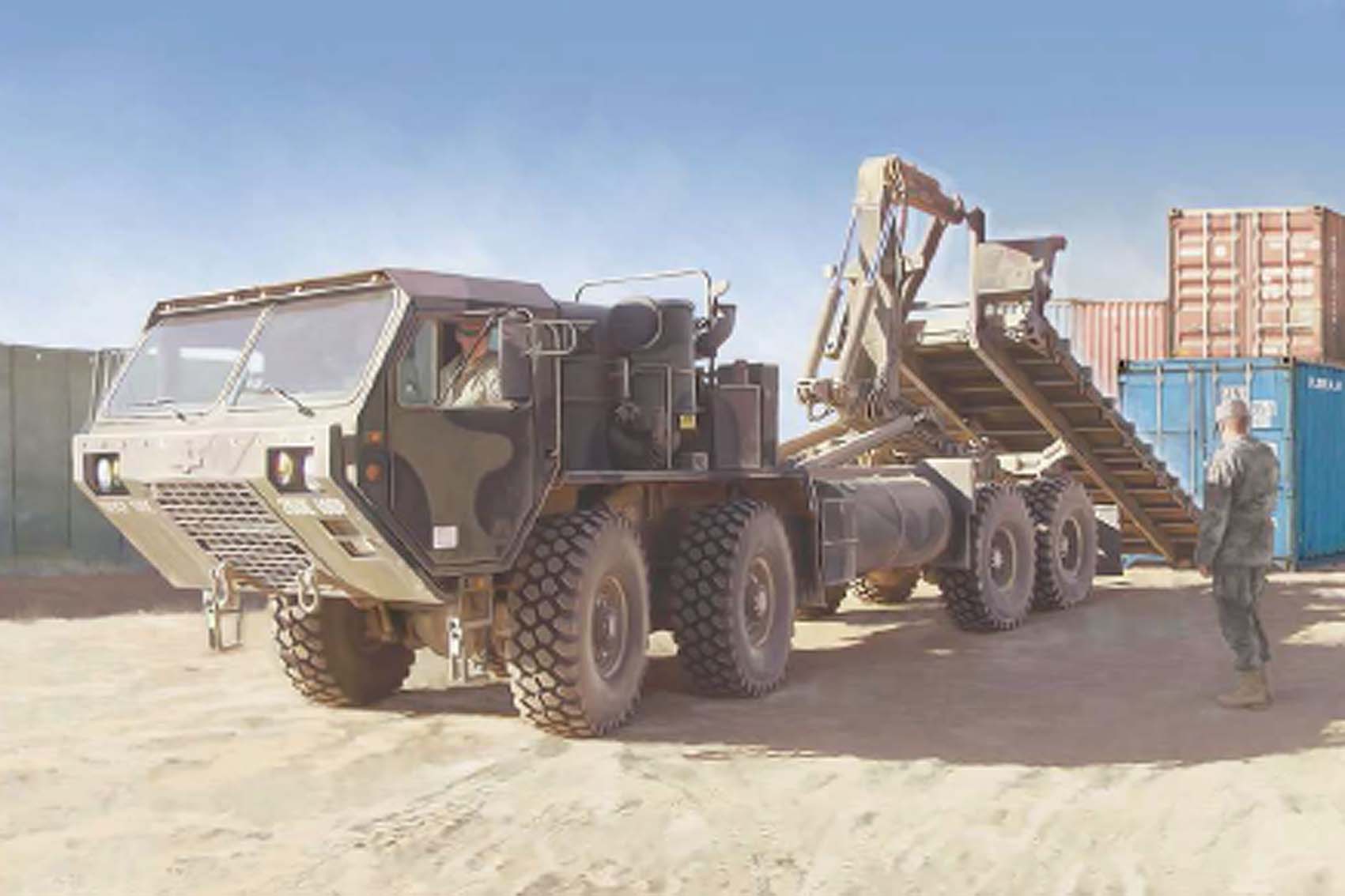 ITALERI 6525 HEMITT LOAD HANDLING SYSTEM   1/35 SCALE