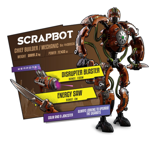 ** SALE ** GIGA BOTS 61128 SCRAPBOT