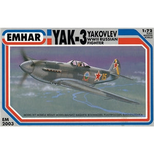 EMHAR EM2003 YAK-3 YAKOLEV  1/72 SCALE