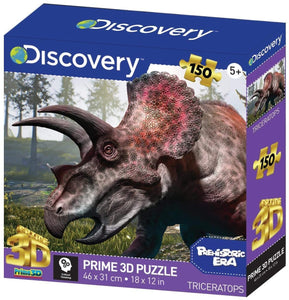 DISCOVERY PRIME 3D PUZZLE 10966 TRICERATOPS 150 PIECE