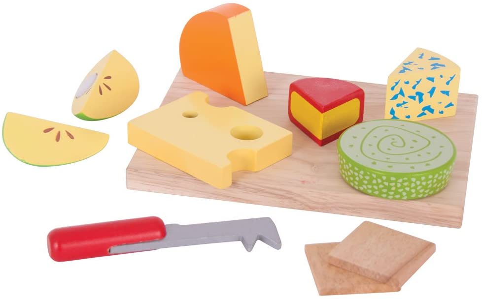 BIGJIGS BJ361 WOODEN CHEESE BOARD