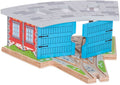 BIGJIGS BJT119 TRIPLE ENGINE SHED