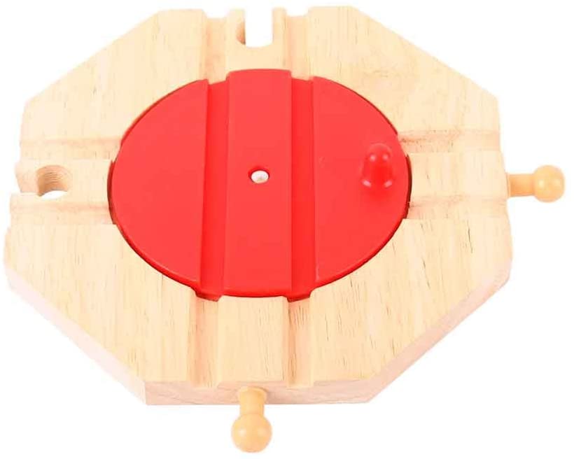 BIGJIGS RAIL BJT133 FOUR WAY TURNTABLE WOODEN RAILWAY