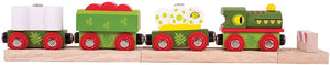 BIGJIGS RAIL BJT465 DINOSAUR TRAIN WITH CARRIAGES