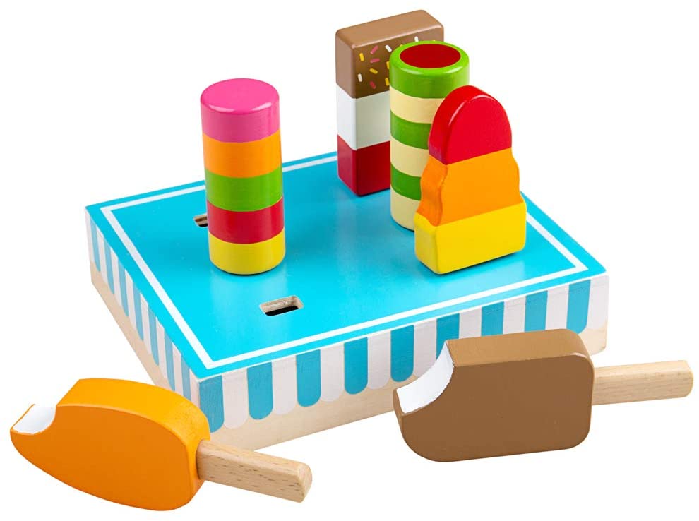 BIGJIGS BJ059 WOODEN ICE LOLLIES