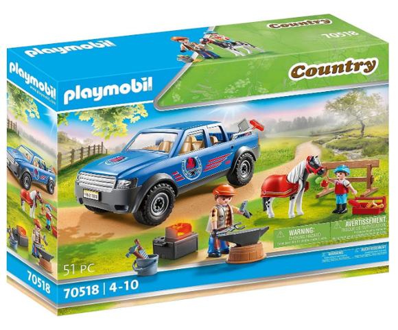 PLAYMOBIL 70518 COUNTRY MOBILE FARRIER
