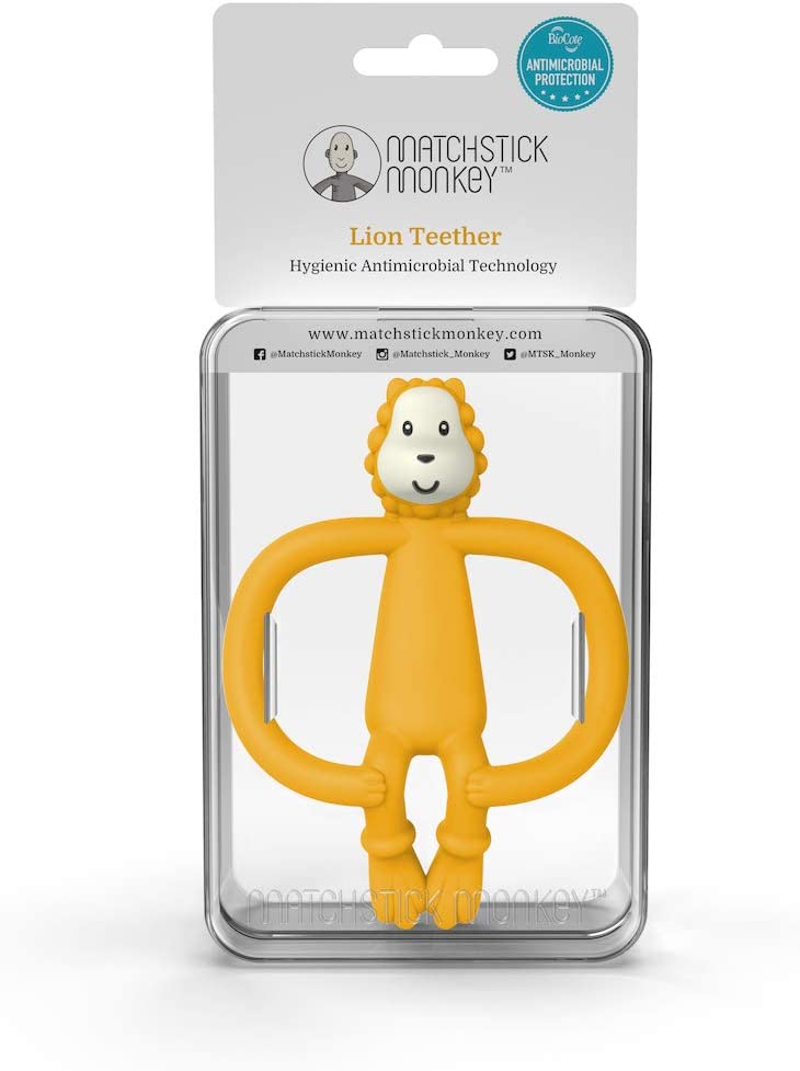 MATCHSTICK MONKEY 1001 LUDO LION TEETHER