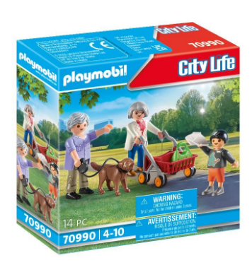 PLAYMOBIL 70990 CITY LIFE GRANDPARENTS WITH CHILDREN