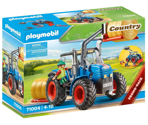 PLAYMOBIL 71004 COUNTRY LARGE TRACTOR WITH ACCESSORIES