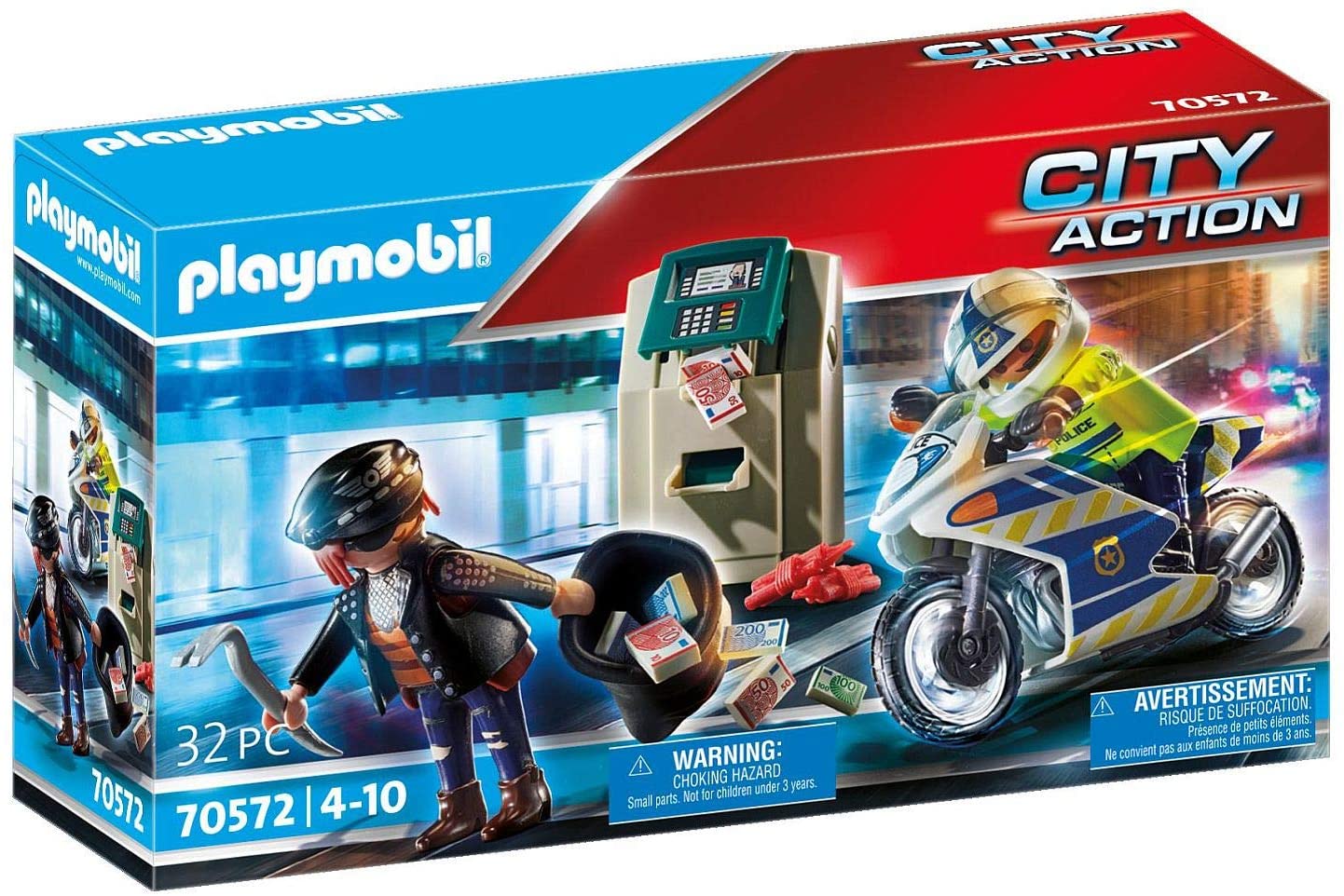 PLAYMOBIL 70572 CITY ACTION BANK ROBBER CHASE