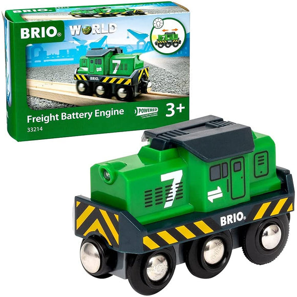 BRIO RAIL 33214 FREIGHT BATTERY ENGINE