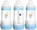 MAM Easy Start Anti Colic Bottle 2m+ 3 Pack- Blue