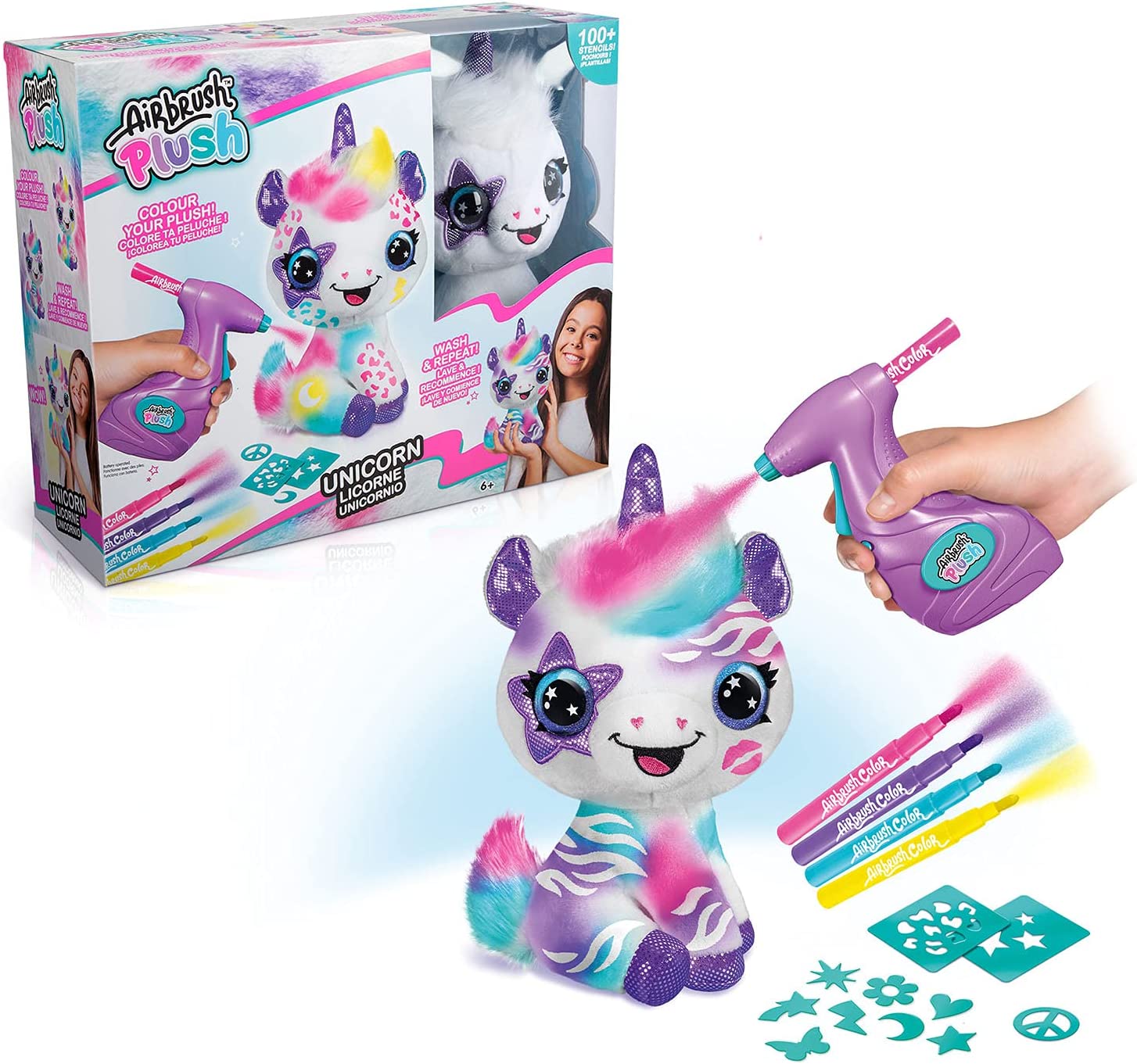 AIRBRUSH AIR001 PLUSH UNICORN