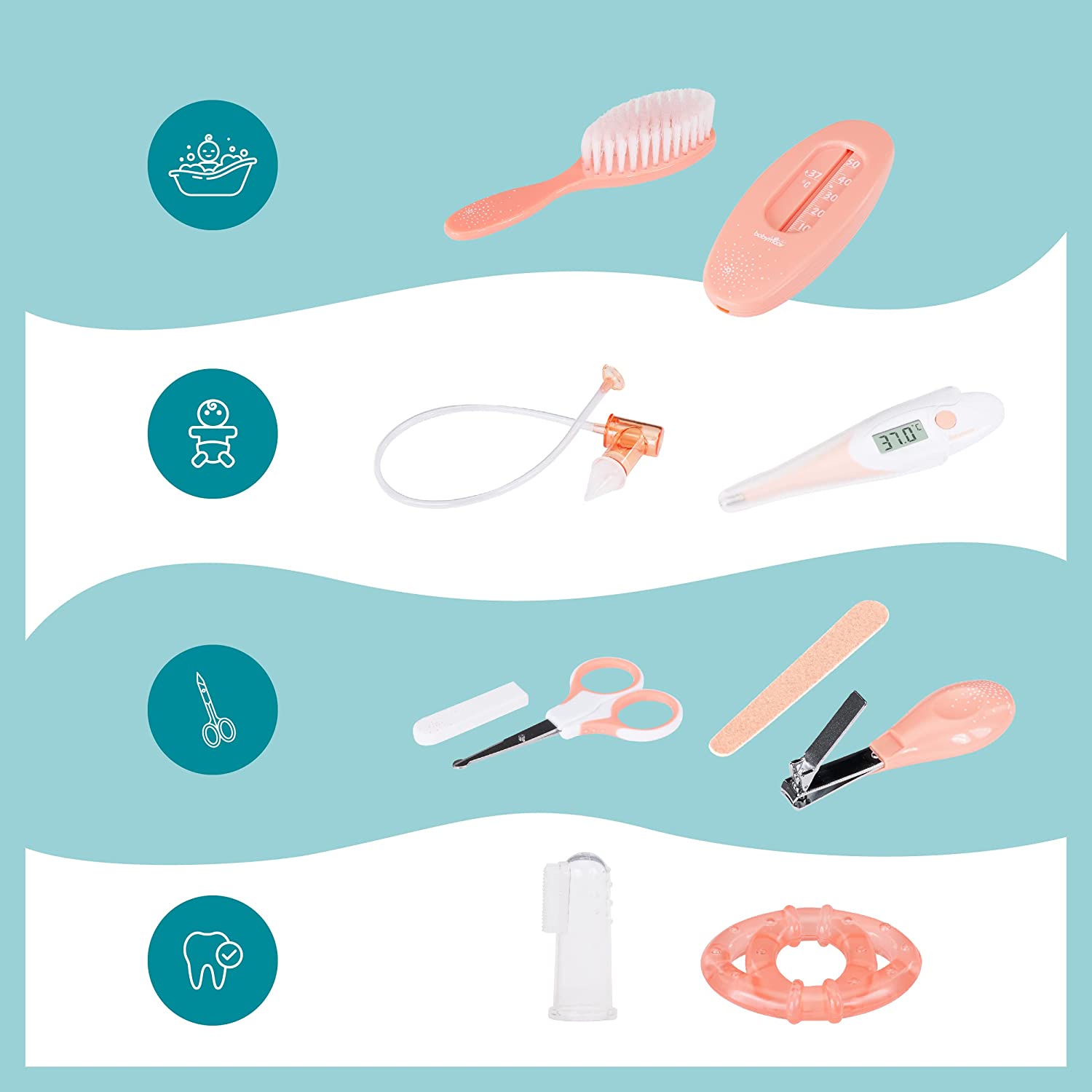 Babymoov Baby Grooming Kit Peach