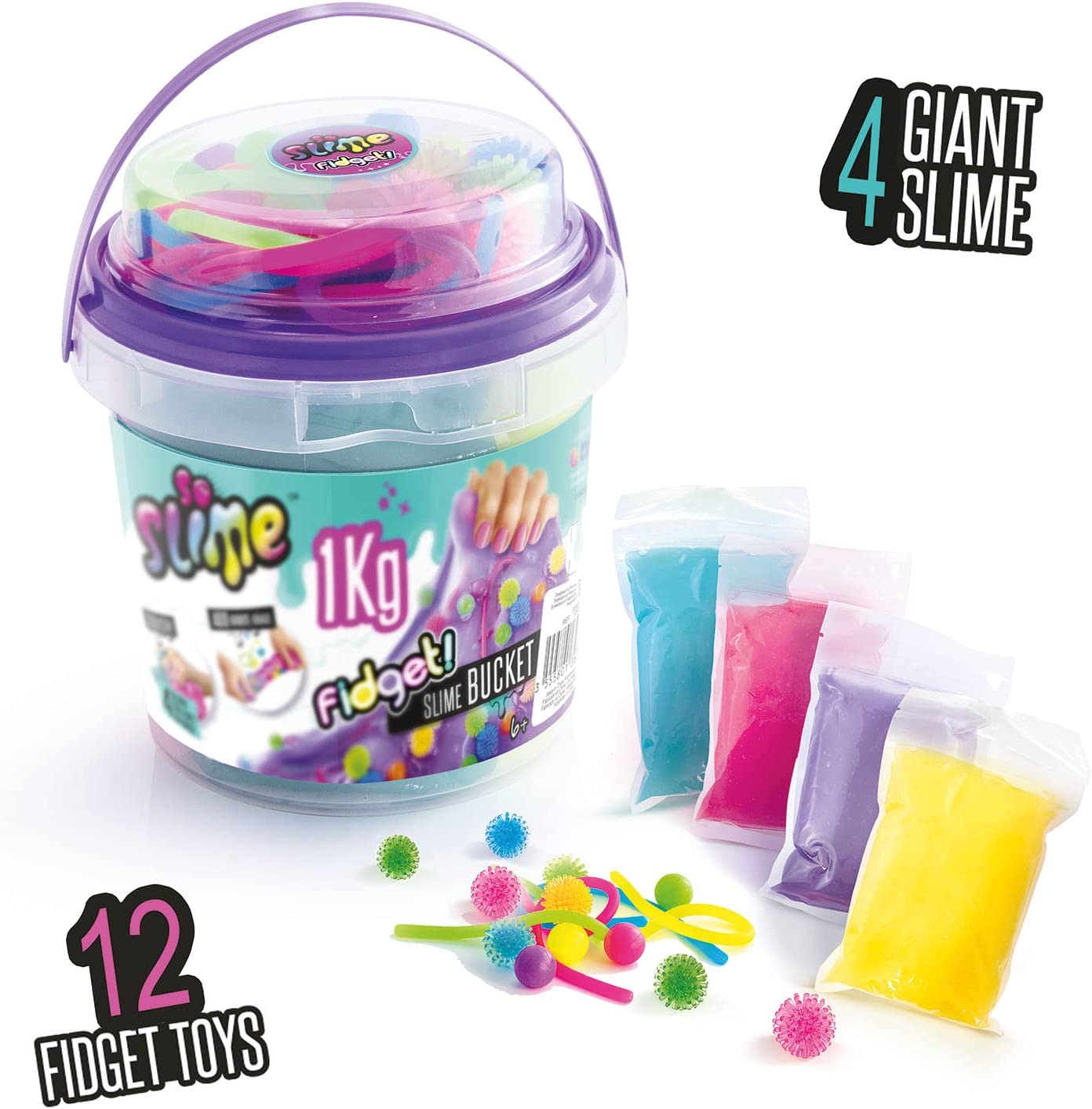 SO SLIME SSC225 FIDGET 1KG SLIME BUCKET