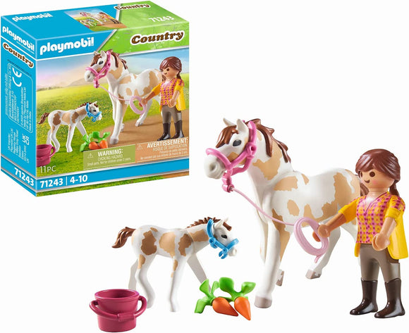 PLAYMOBIL 71243 COUNTRY HORSE WITH FOAL