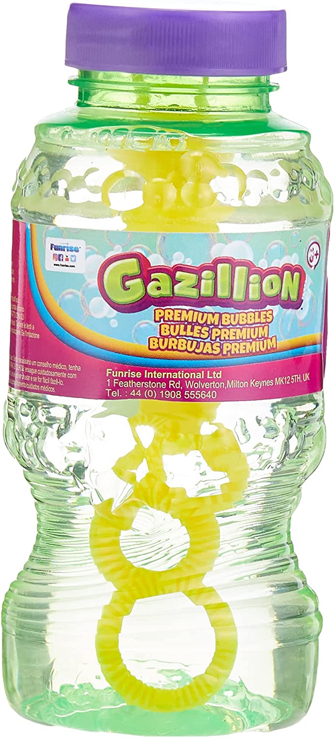 GAZILLION BUBBLES 35003 8fl oz BUBBLE SOLUTION