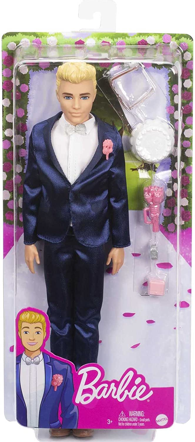 BARBIE GTF36 FAIRYTALE KEN GROOM DOLL