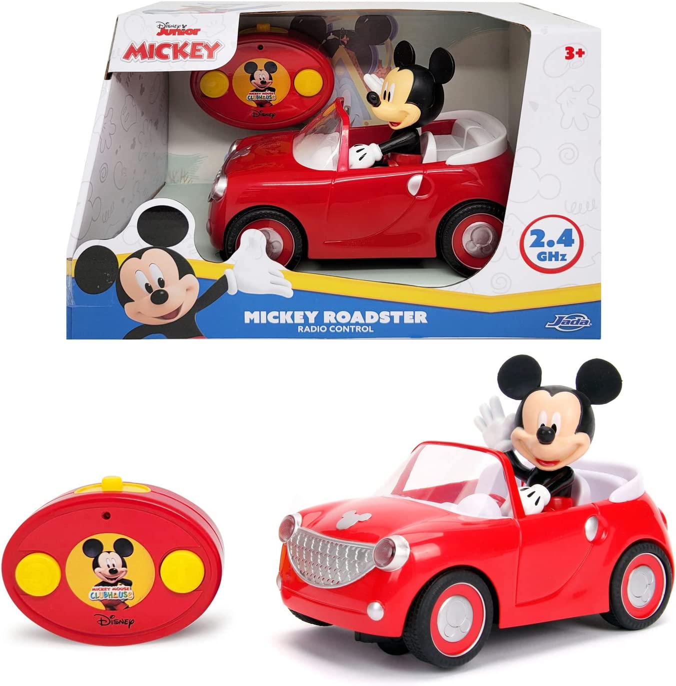 DISNEY JUNIOR MICKEY RADIO CONTROL ROADSTER