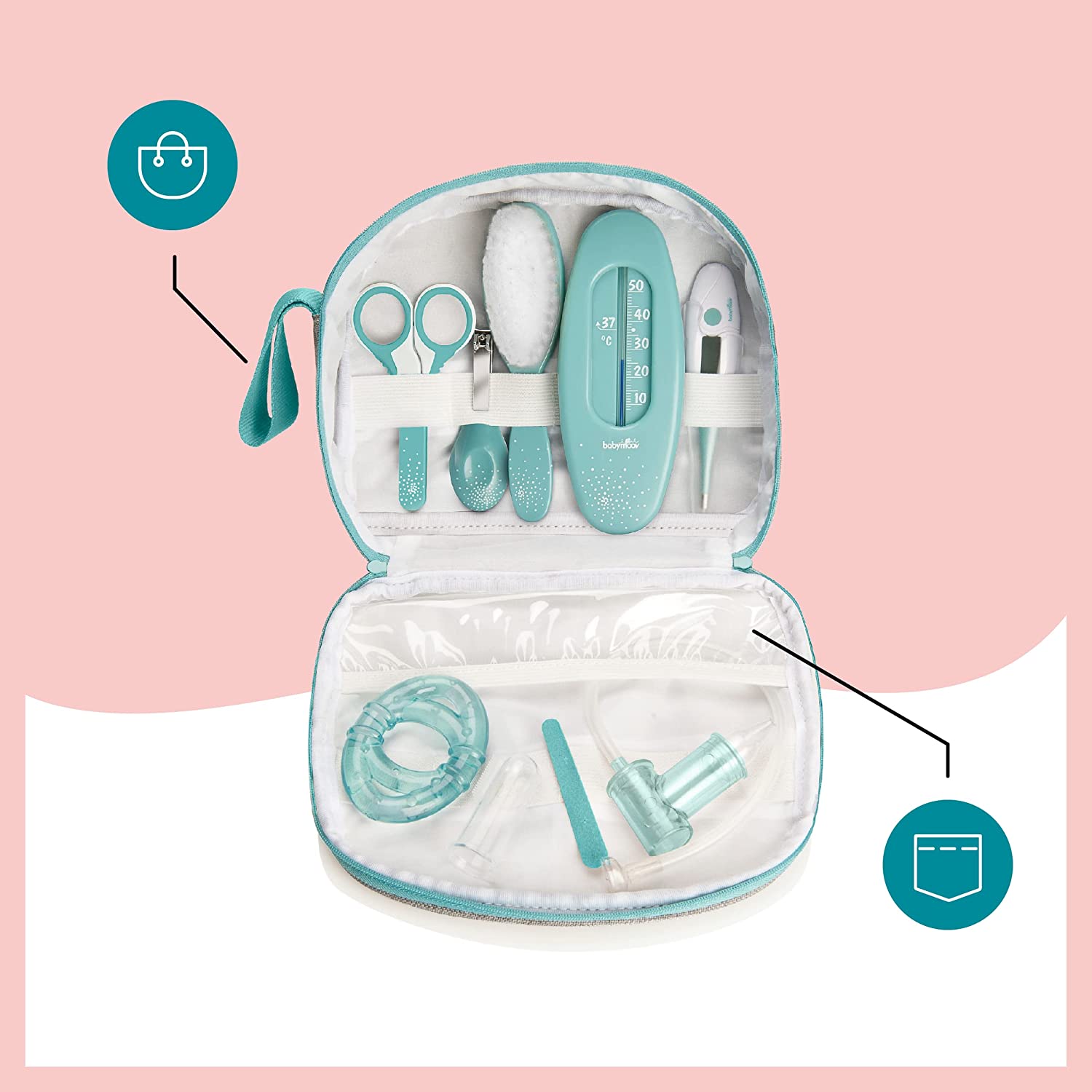 Babymoov Baby Grooming Kit Aqua