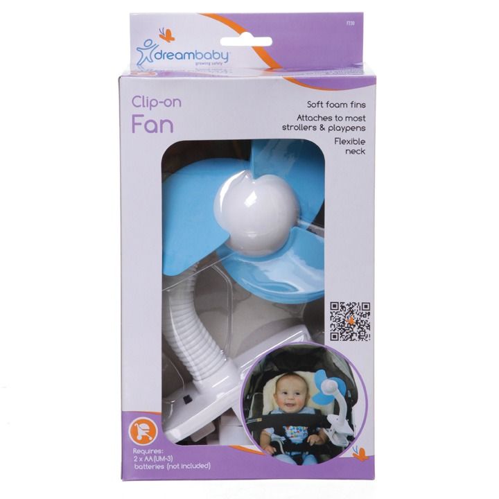 Stroller Fan Blue