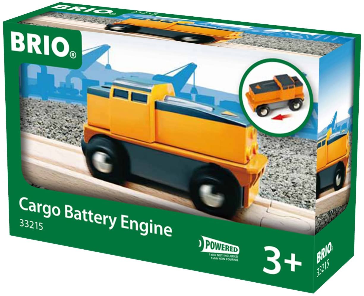 BRIO RAIL 33215 CARGO BATTERY ENGINE