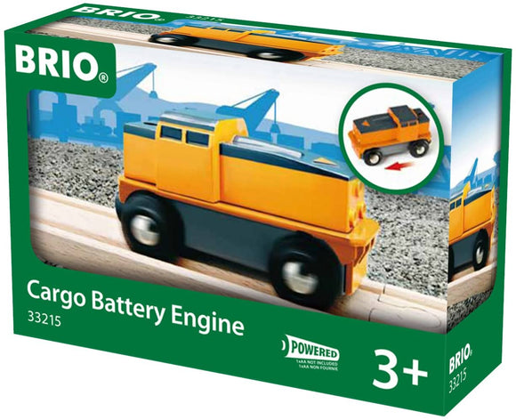 BRIO RAIL 33215 CARGO BATTERY ENGINE