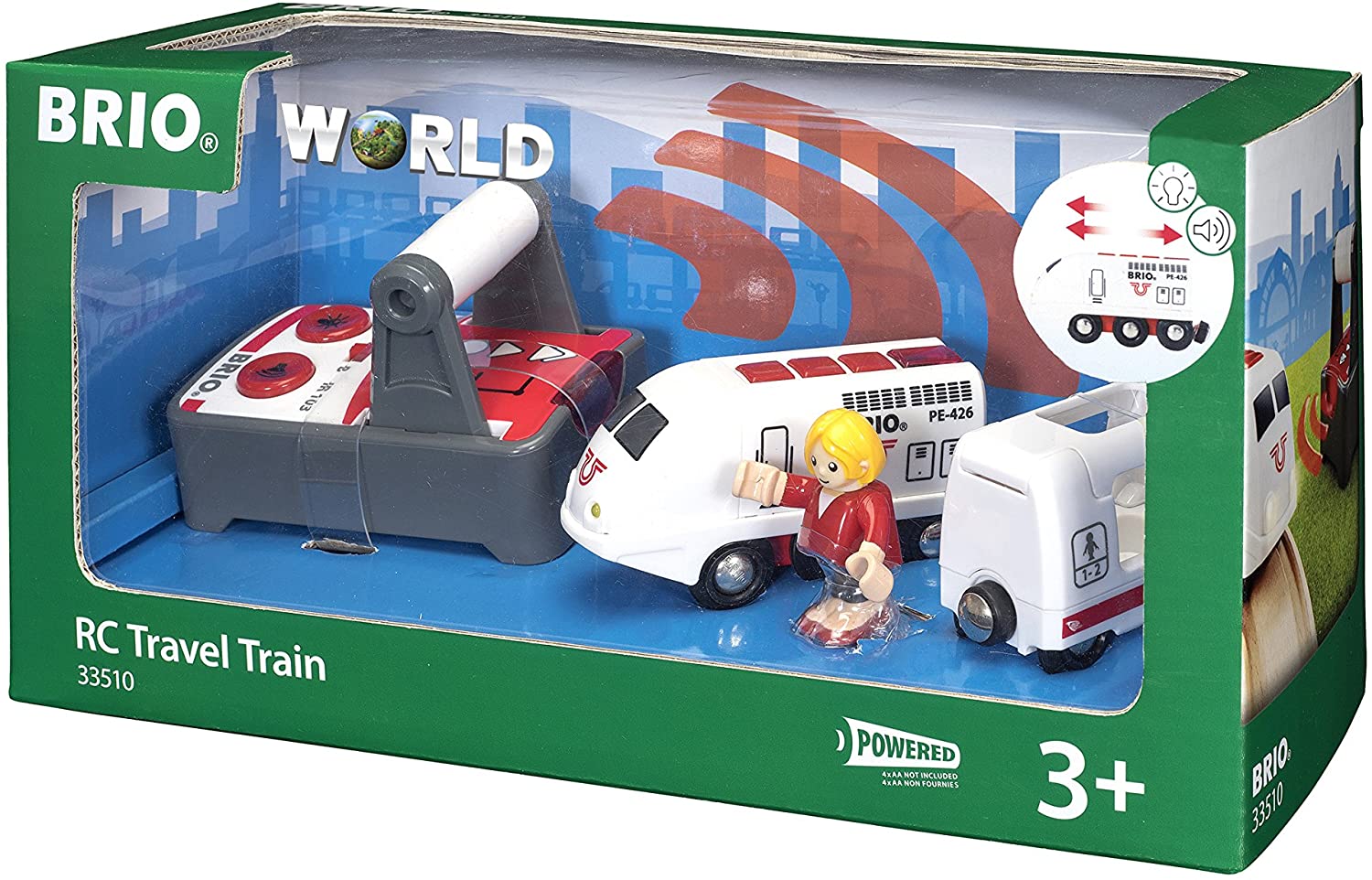 BRIO RAIL 33510 RC TRAVEL TRAIN