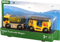 BRIO RAIL 33907 TANKER TRUCK WITH WAGON