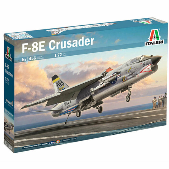 ITALERI 1456 F-8E CRUSADER 1:72ND SCALE AIRCRAFT KIT