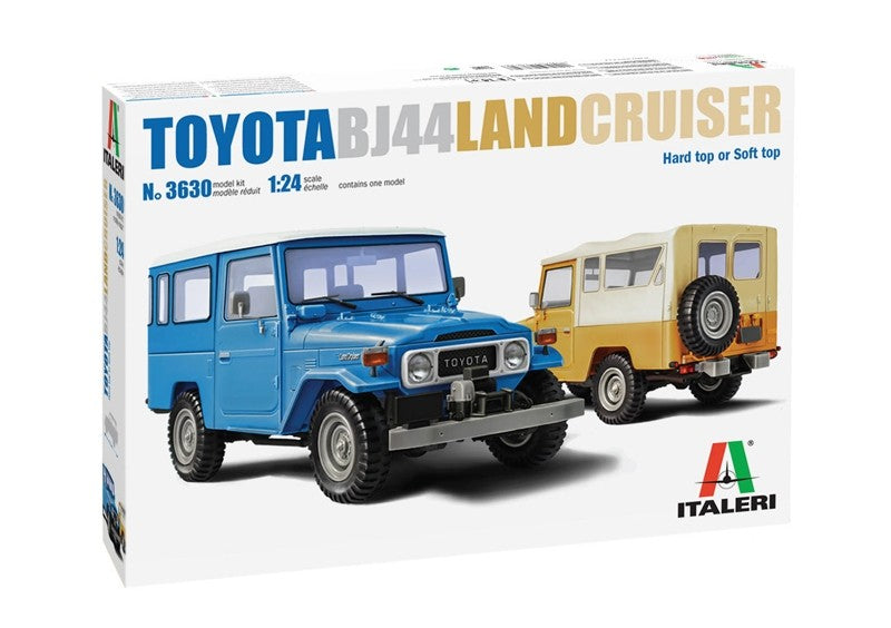 ITALERI 3630 TOYOTA BJ44 LAND CRUISER PLASTIC KIT 1/24 SCALE