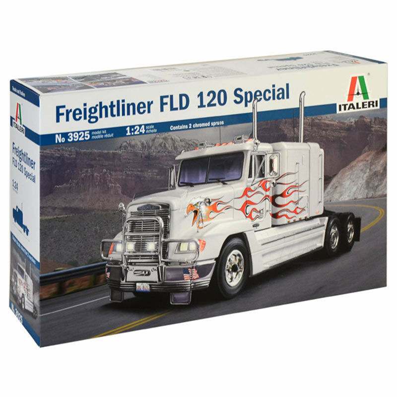 ITALERI 3925 Freightliner FLD 120 Special Plastic Model Kit 1/24 SCALE