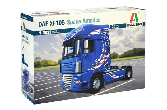 ITALERI 3933 DAF XF105 SPACE AMERICA LORRY PLASTIC KIT