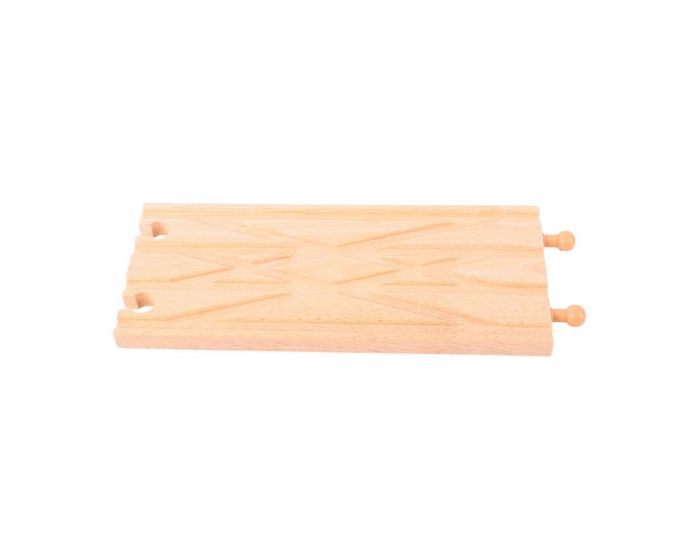 BIGJIGS RAIL BJT112 DIAMOND CROSSOVER WOODEN TRAIN TRACK