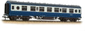 BACHMANN 39-452A LMS 57FT PORTHOLE COACH CORRIDOR SECOND BR BLUE & GREY