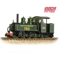 BACHMANN NARROW GAUGE 391-032SF BALDWIN CLASS 10-12-D E763 SID SOUTHERN LINED GREEN SOUND FITTED