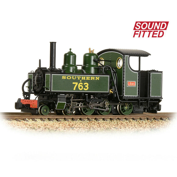 BACHMANN NARROW GAUGE 391-032SF BALDWIN CLASS 10-12-D E763 SID SOUTHERN LINED GREEN SOUND FITTED