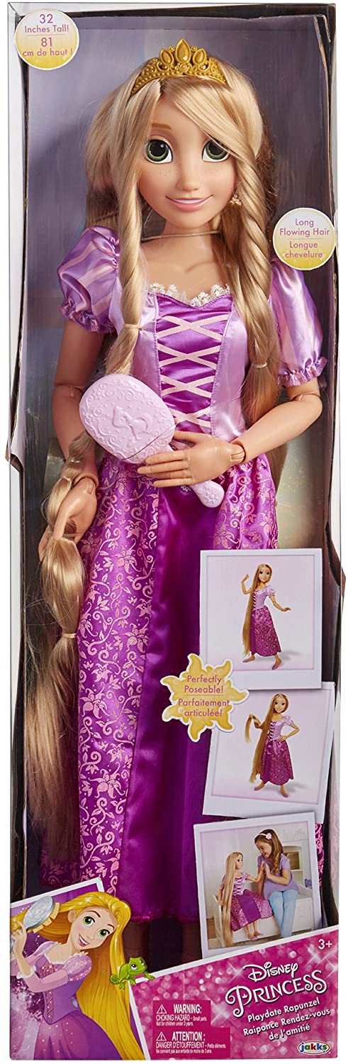 DISNEY 61773 GIANT SIZED DOLL RAPUNZEL – Youngsters World