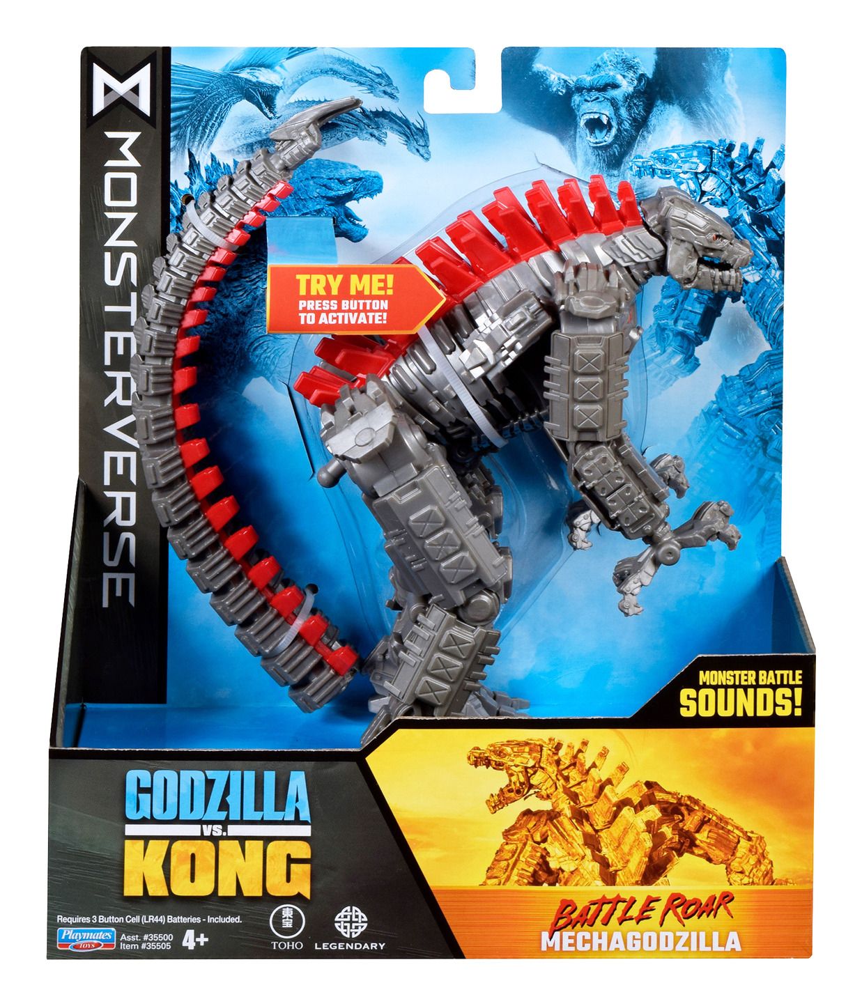 MONSTERVERSE 35505 GODZILLA VS KONG BATTLE ROAR MECHAGODZILLA