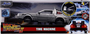 JADA BACK TO THE FUTURE PART 2 5021 TIME MACHINE 1:24 SCALE