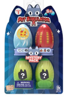 PET SIMULATOR X CB1802 MYSTERY PETS 4 PACK