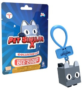 PET SIMULATOR X CB1801 MYSTERY PETS COLLECTORS CLIP (Blind Bag Clips are assorted at random)