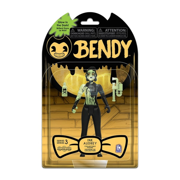 BENDY & THE INK MACHINE AF6523 INK AUDREY GLOW IN THE DARK FIGURE
