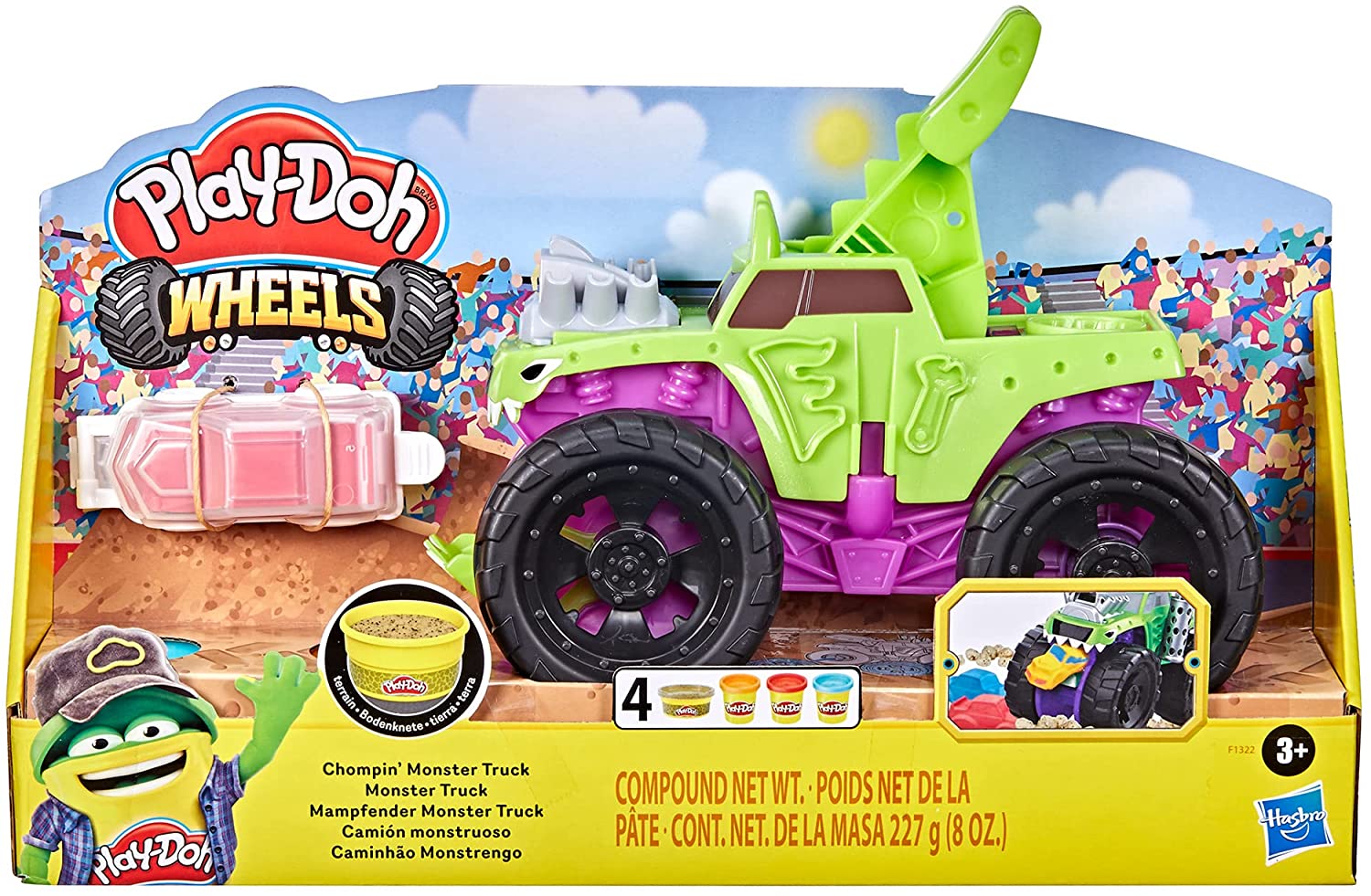 PLAYDOH F1322 CHOMPIN MONSTER TRUCK