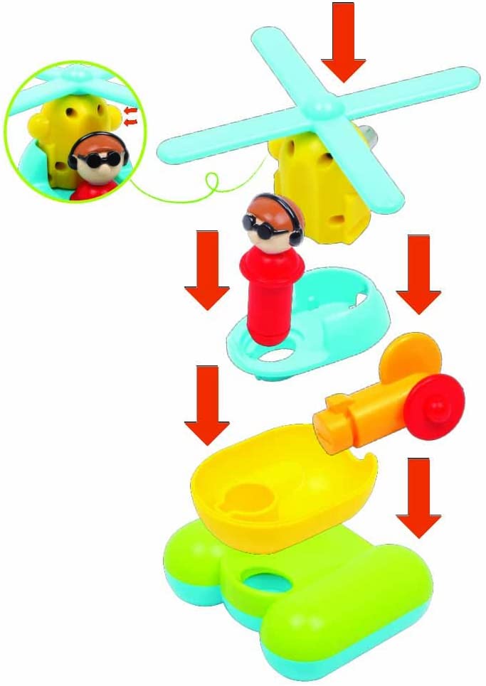 FUNSKOOL 953250 GIGGLE AND BUILD HELICOPTER