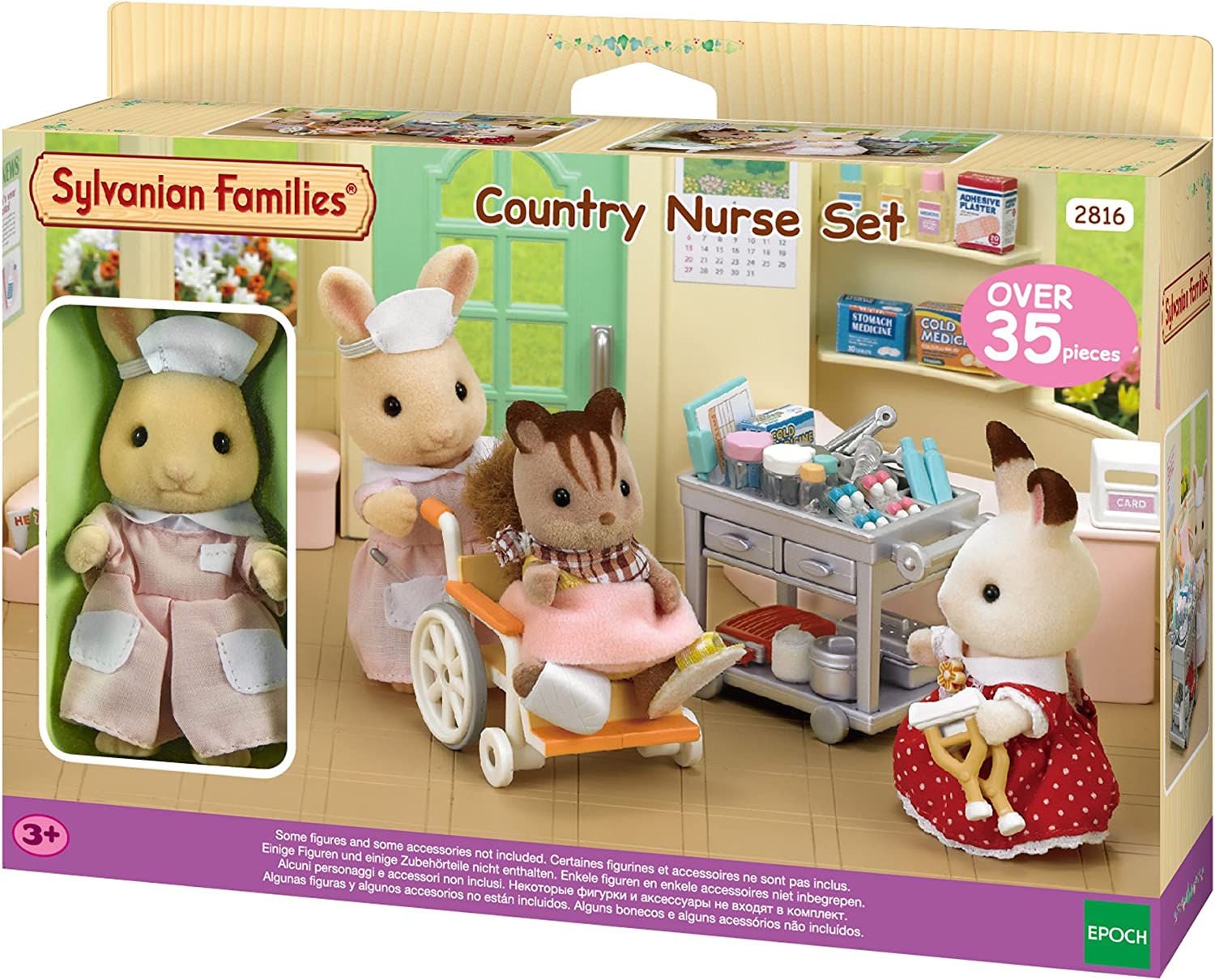 SYLVANIAN 5094 COUNTRY NURSE SET