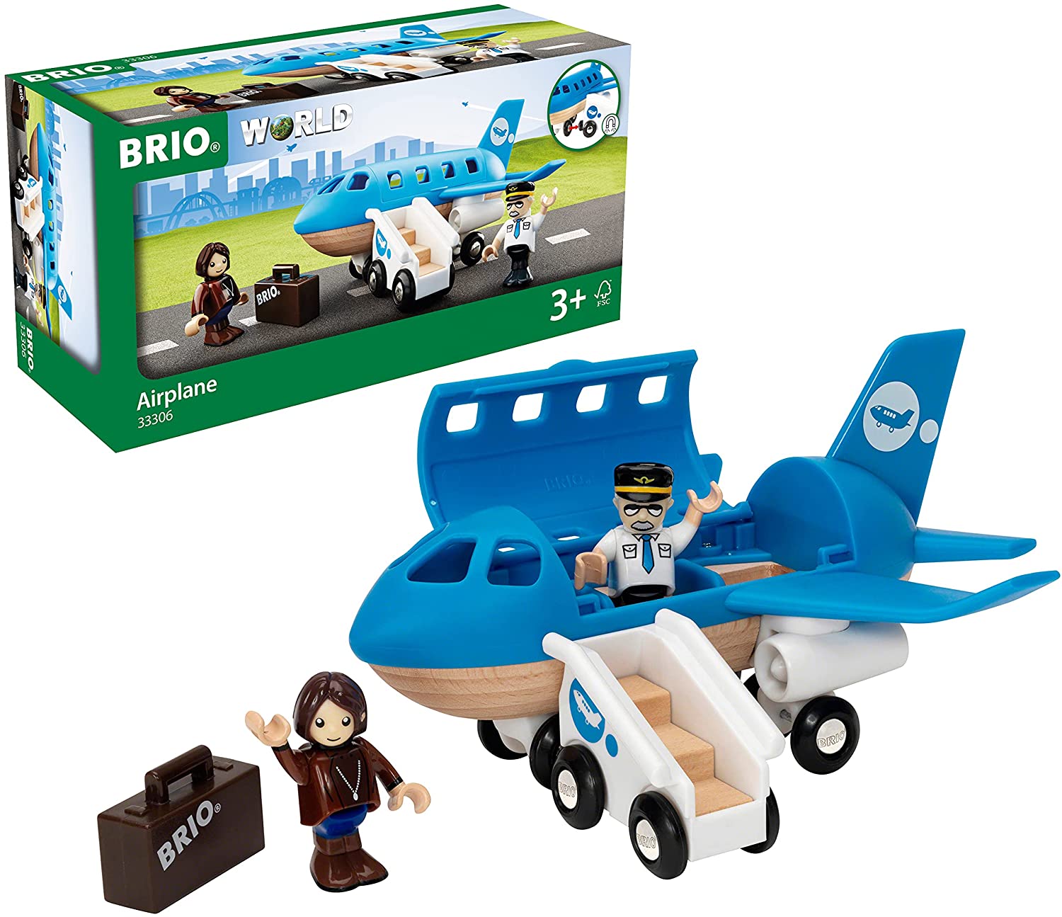 BRIO RAIL 33306 AIRPLANE